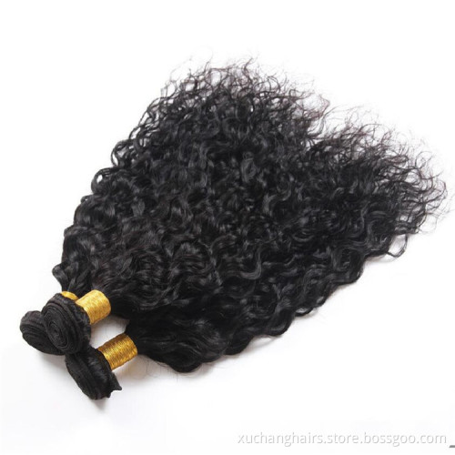 Bundles With Frontal Malaysian Human Hair weft With Closure Lace Frontal With Deep Weave remy hair extension hair Bundles vendor